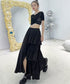 Half Tiered Skirt